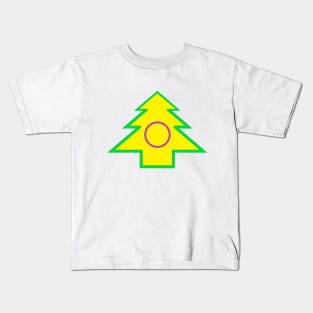 Intersex Pride: Christmas Tree Kids T-Shirt